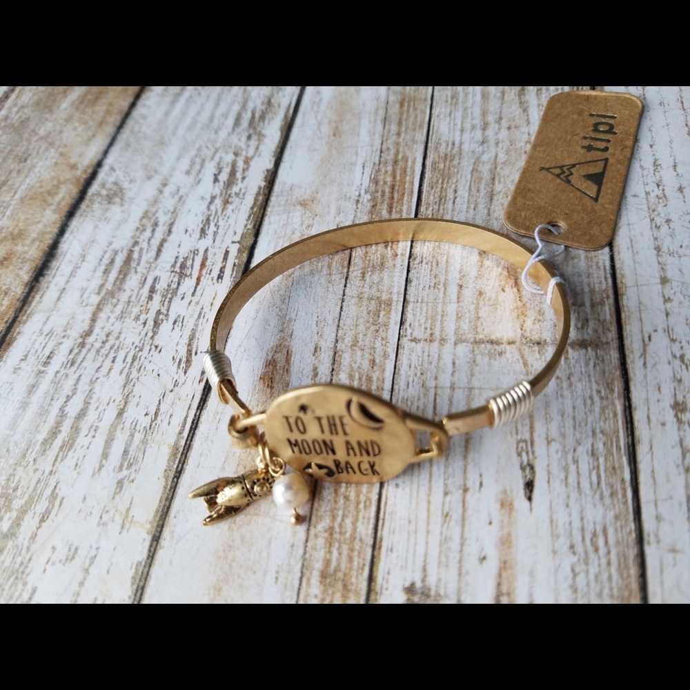 “To the moon & back” bracelet - Picture 3 of 6